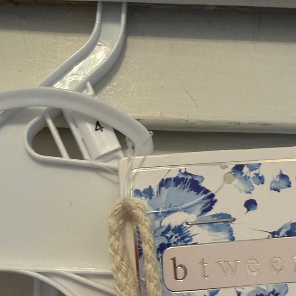 NWT Btween Navy and White Striped Set with bag 3 p/set size 4 linen blend - Picture 3 of 8